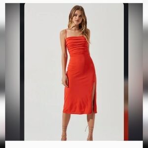 Astr Geller Midi Dress